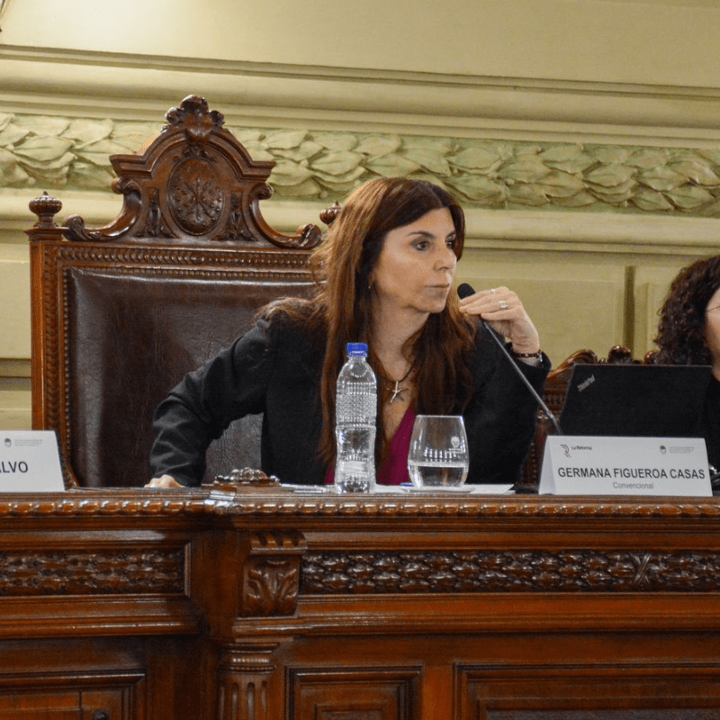 Germana Figueroa Casas destaco avances en la reforma constitucional de Santa Fe