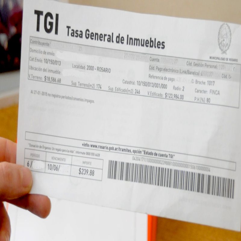   “Desde que asumió Javkin la TGI aumentó un 132%”  